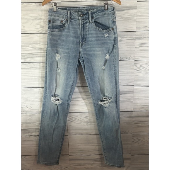 American Eagle Outfitters Other - American Eagle "Athletic Skinny Airflex Size 29x32 Distressed Jeans Light j44